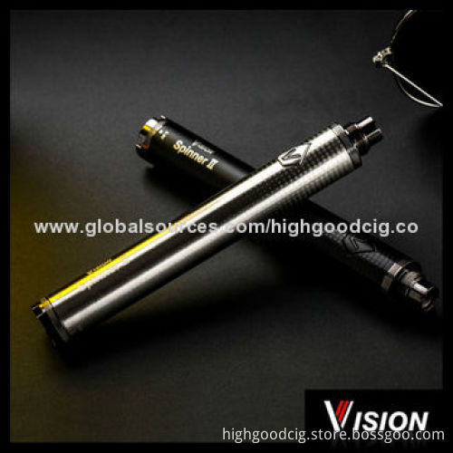 Most Popular 1,600mAh Vision Spinner 2 E Cigarette Batteries with Short-circuit Protection